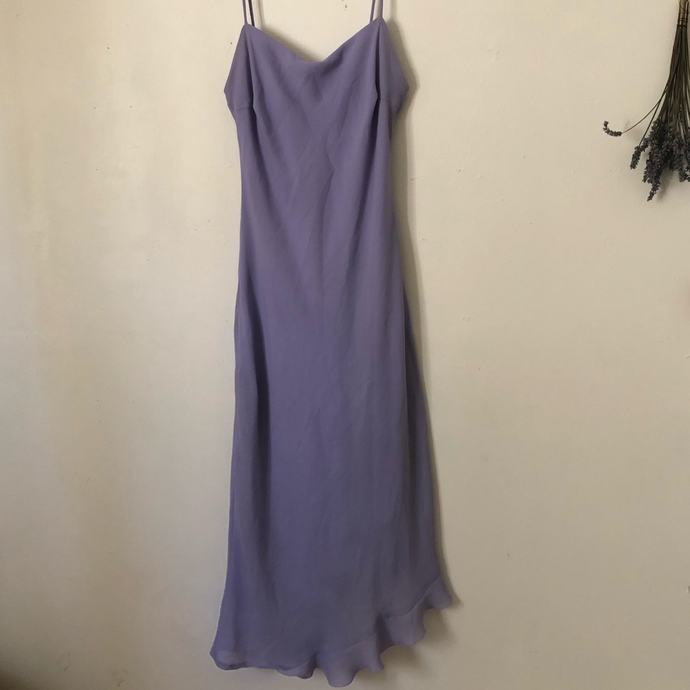 vintage purple dress
